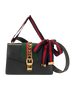 Small Sylvie, &pound;495, Handbags, Black, Leather, Front view